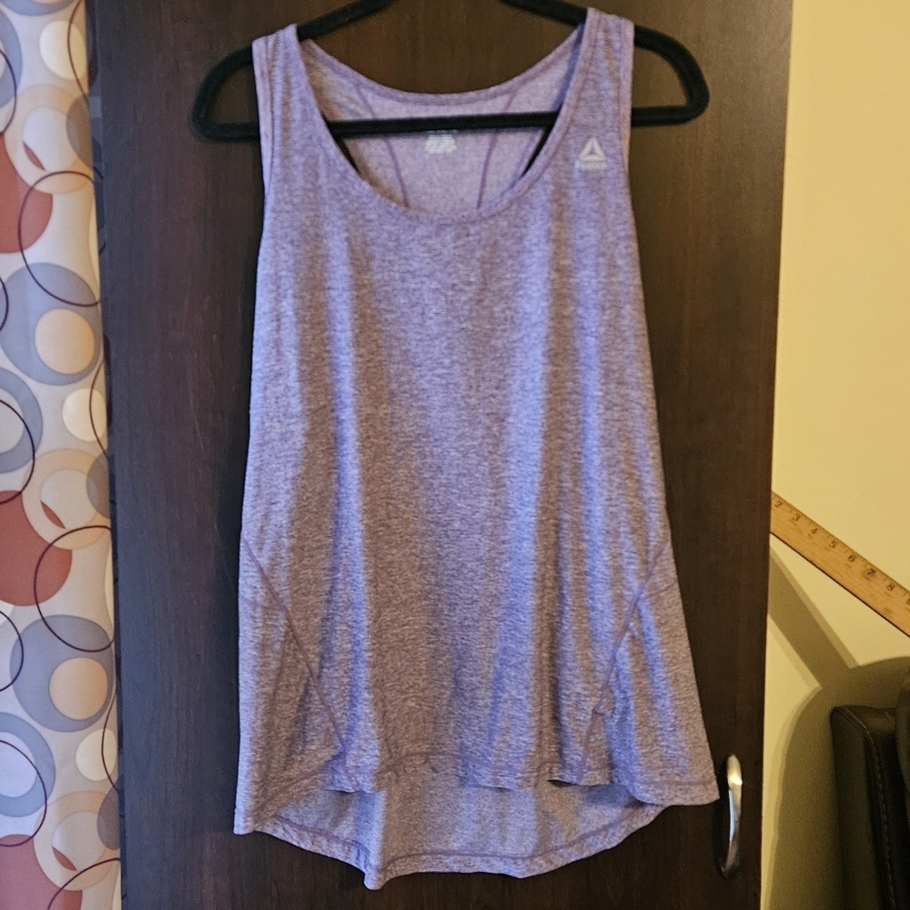 Reebok Women's Lavender Purple Tank Top Size XL